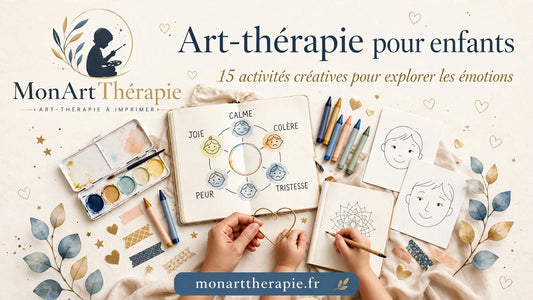 Art-thérapie pour enfants : 15 activités créatives autour des émotions