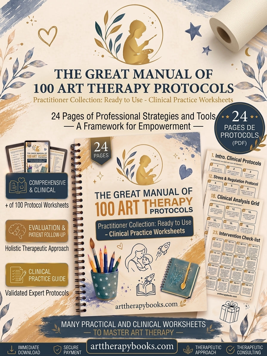 100 Ready-to-Use Art Therapy Protocols