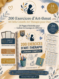 200 Art Therapy Exercise Worksheets