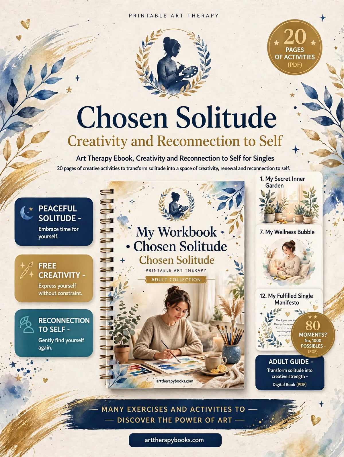 Chosen Solitude – Art Therapy, Creativity, and Reconnecting with Oneself