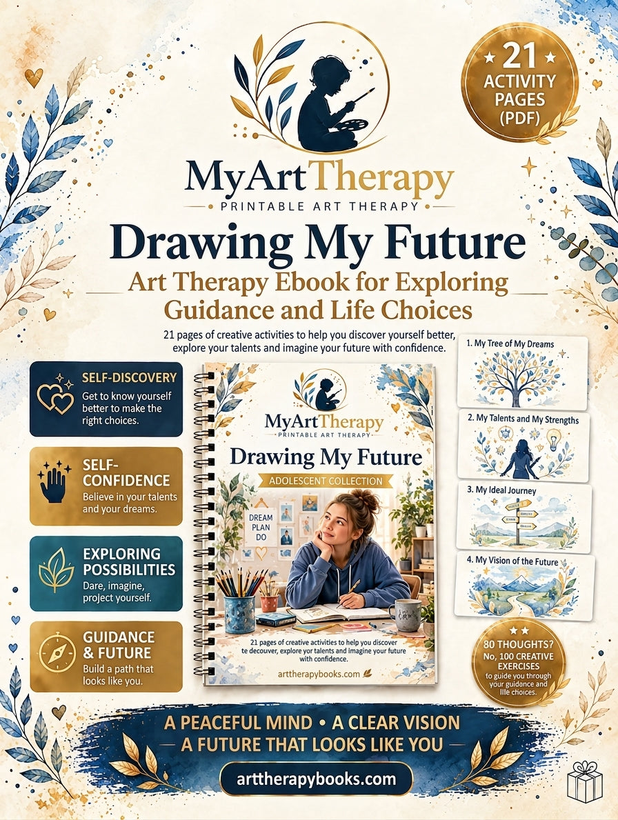 Drawing My Future – Art Therapy Ebook for Exploring Career Paths and Life Choices