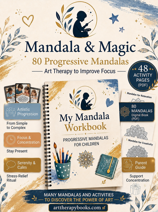 Mandala Magic – 80 Progressive Art Therapy
