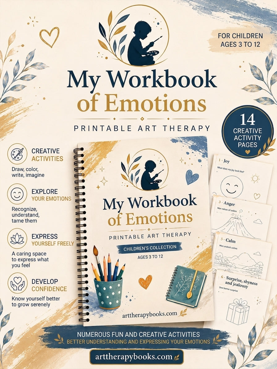 My Emotions Notebook – The Art Therapy Workbook to Better Understand and Welcome Your Emotions