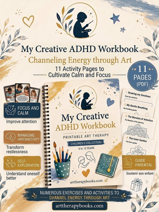 My Creative ADHD Workbook – Art Therapy