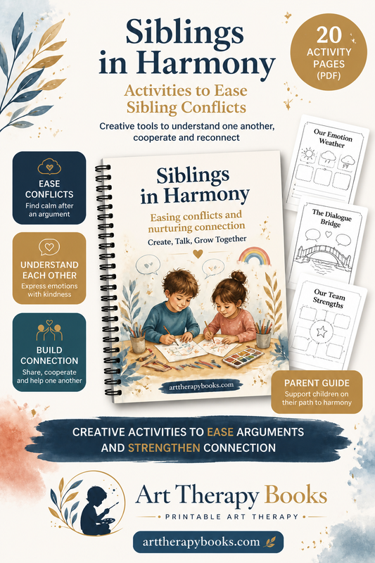 Siblings in Harmony – Art Therapy Ebook